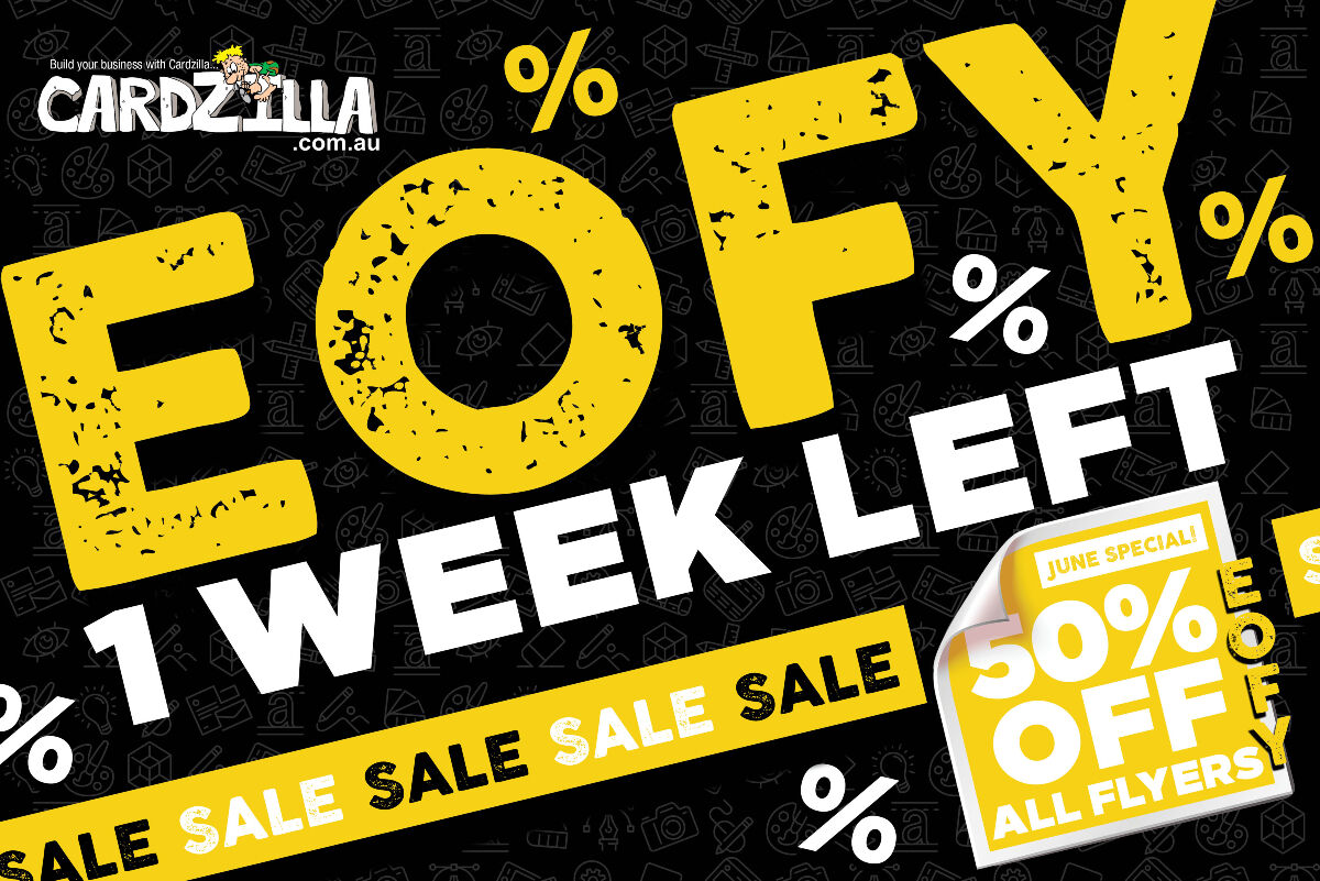 Latest News End Of Financial Year 1 Week Left